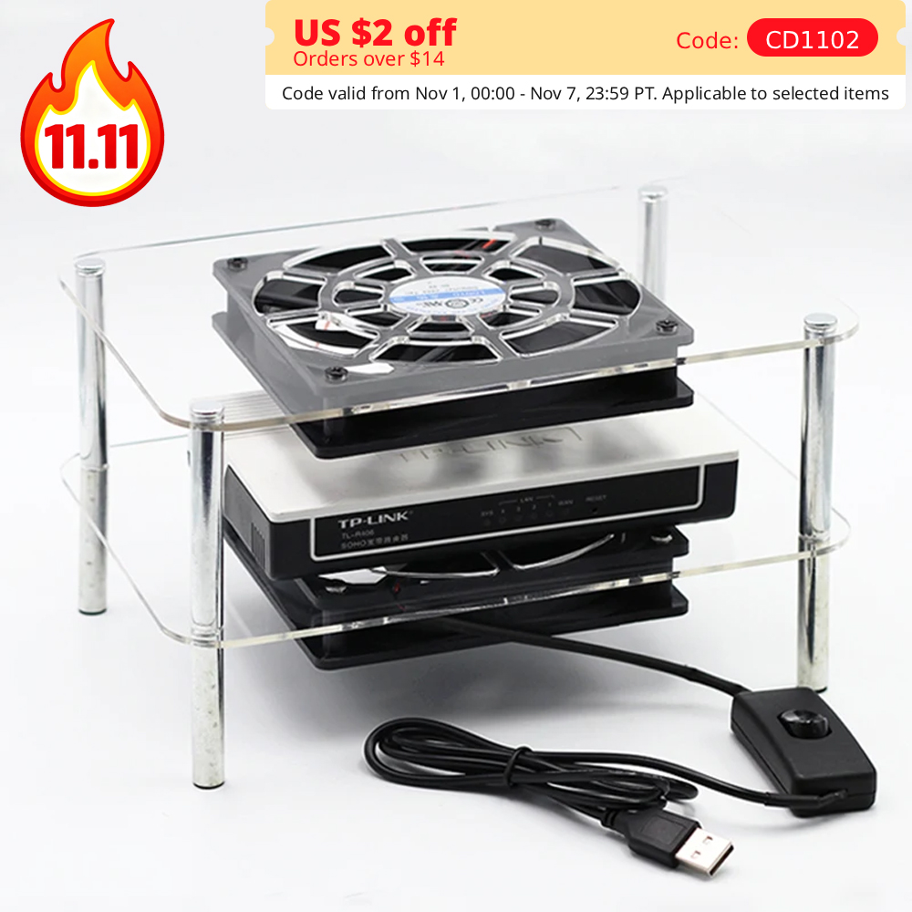 Fan Hub Rgb Controller - Ventilateur de refroidissement USB T1 pour