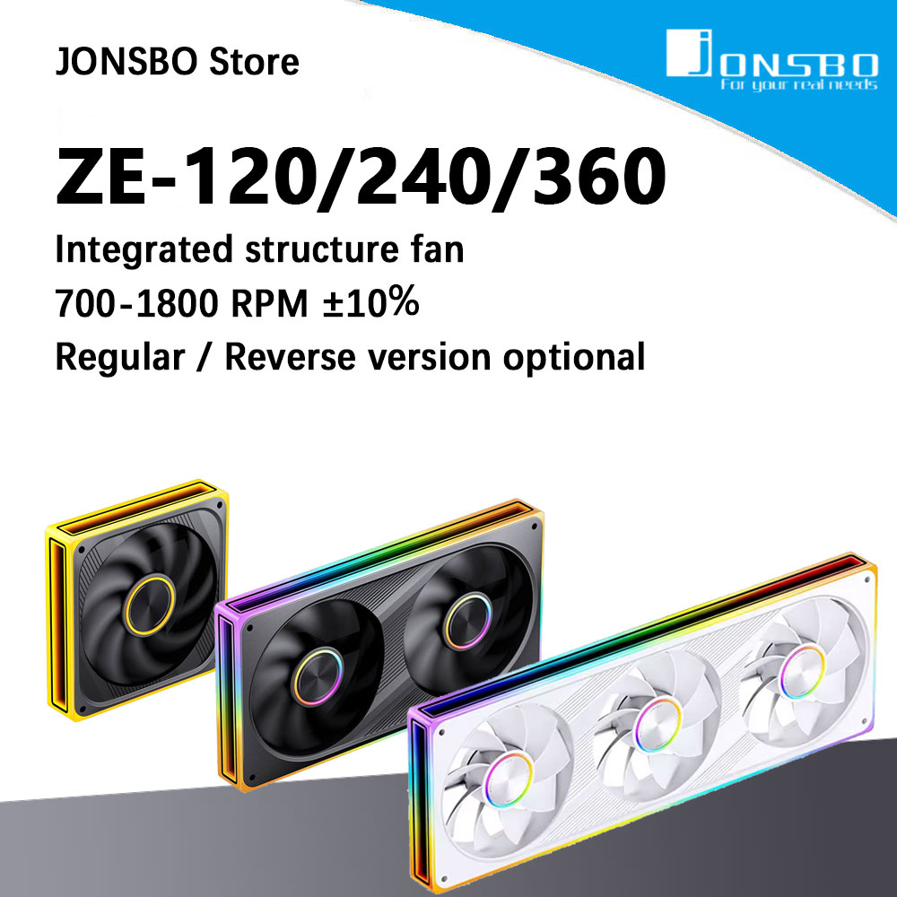 Rgb Hub Sync - Ventilateur de boîtier ARGB JONSBO ZE-120/240/360
