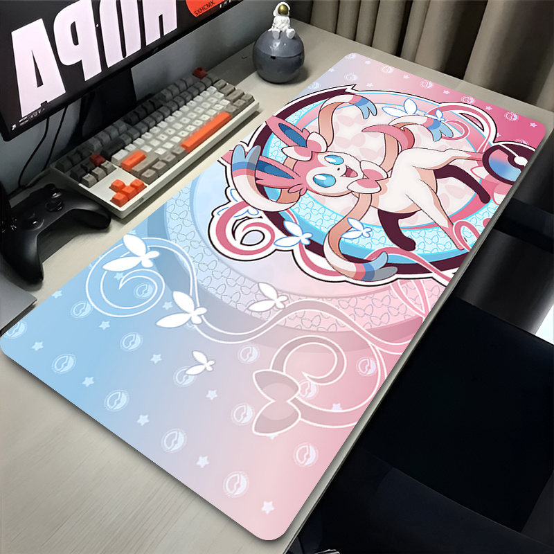 Video Gaming Accessories - Grand tapis de souris rose mignon