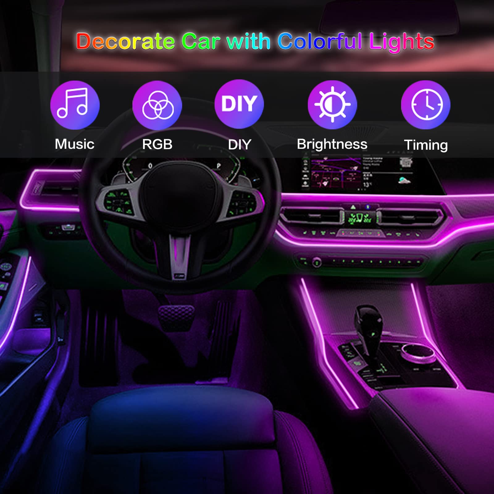 Lumières ambiantes intérieures - Rgb Hub Sync avis et prix