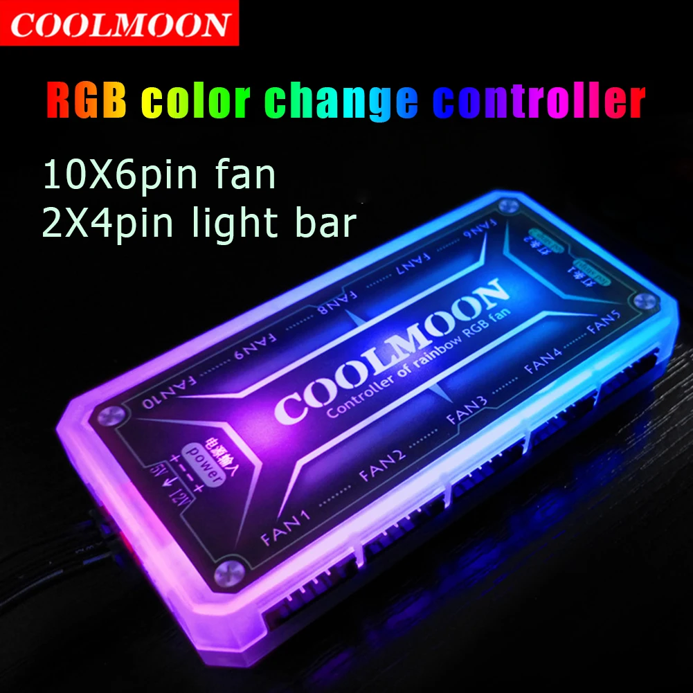 COl'hyMOON-Ventilateur de refr - Fan Hub Rgb Controller avis et prix