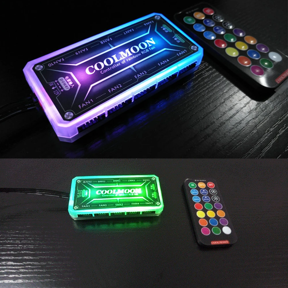 COl'hyMOON-Ventilateur de refr - Fan Hub Rgb Controller avis et prix