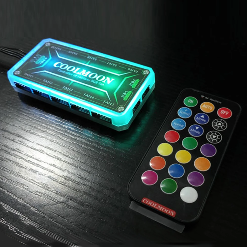 COl'hyMOON-Ventilateur de refr - Fan Hub Rgb Controller avis et prix