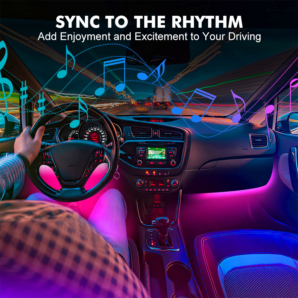Néon LED intérieur voiture lum - Rgb Hub Sync avis et prix